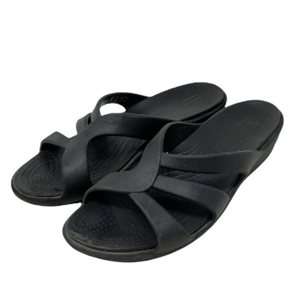 Crocs Sandals Black Size 9